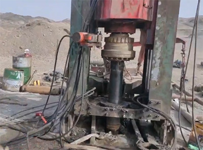 LM-200型反井鑽機水電站施工