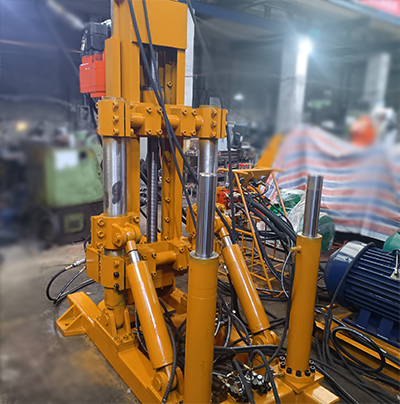 通風豎井垂直定向鑽施工