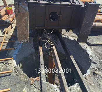 反井鑽機導孔擴砌煤倉施工