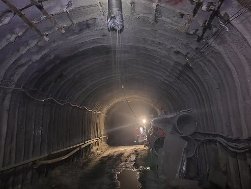 雲南反井法施工豎井順利貫通