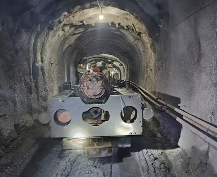 浙江隧道豎井順利貫通