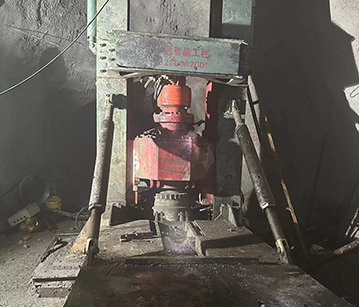 卸鑽杆-反井施工